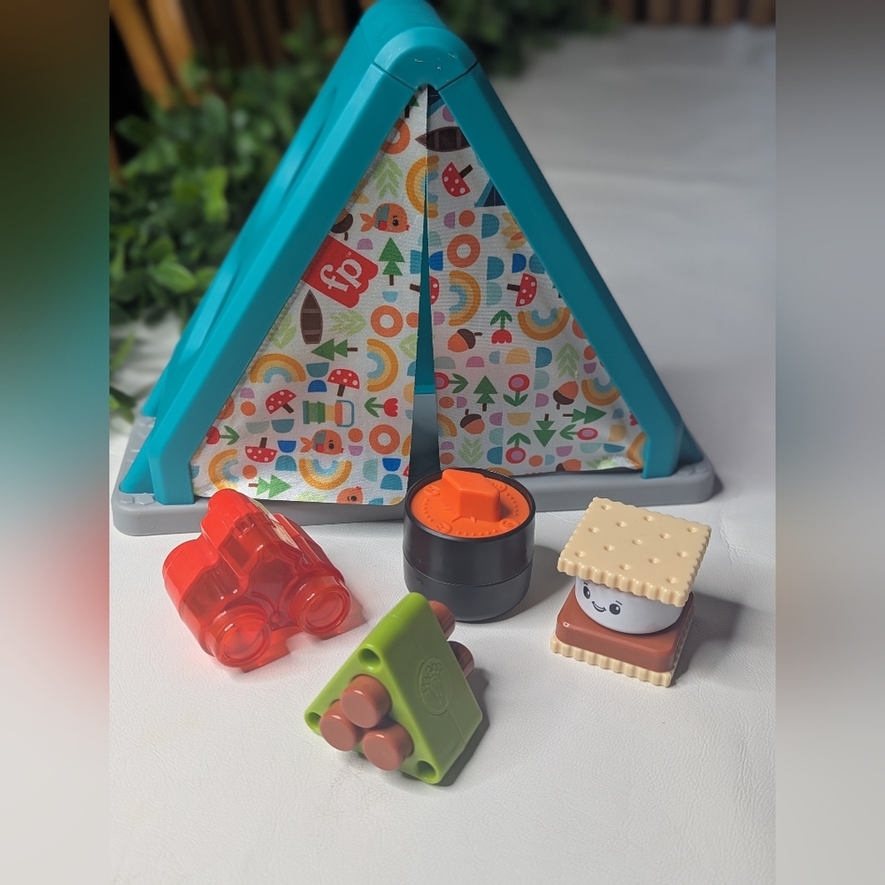 Fisher Price Camping Shape Sorter Baby Toddler Toy